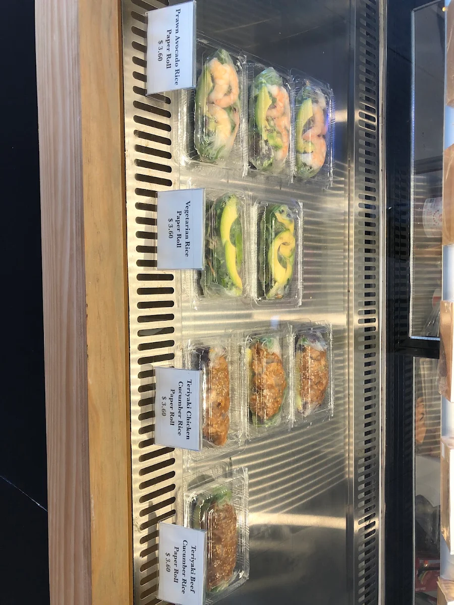 Menu, Sushi Industry