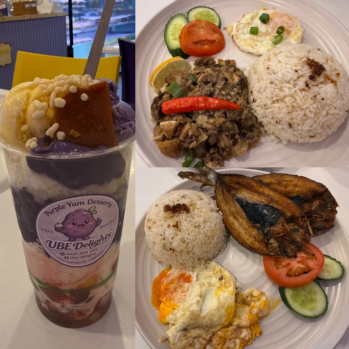 Food & drink, UBE Delights Cafe and Bakery - Purple Yam Desserts