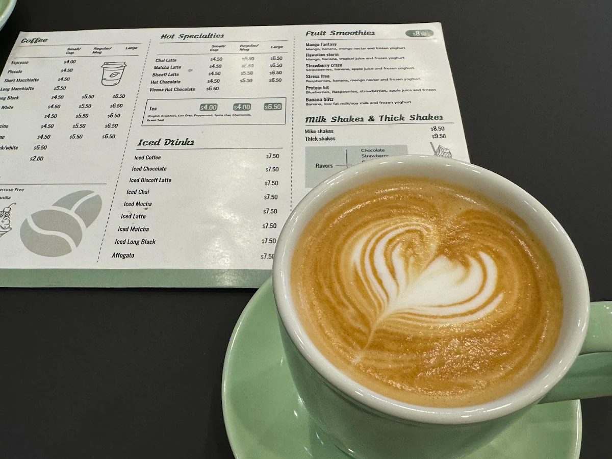 Menu, Green options