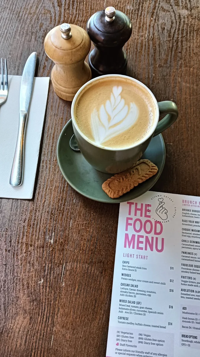 Menu, Ettamo Eatery