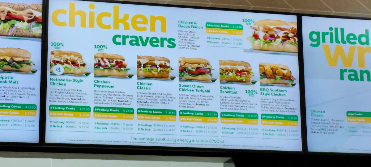Menu, Ai Sushi