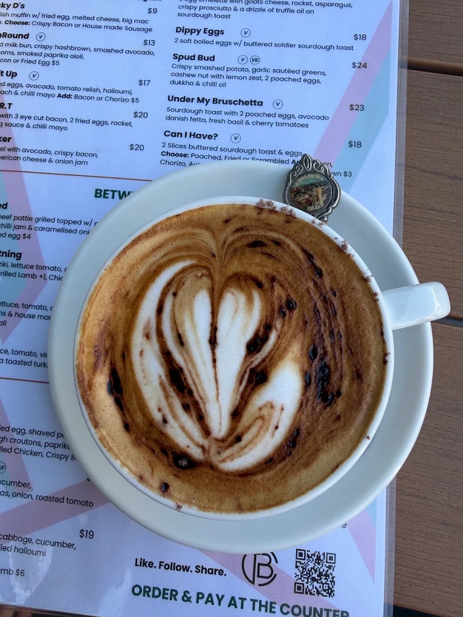 Menu, The Burrow Cafe