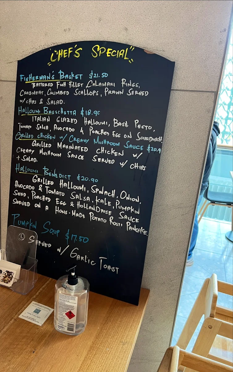 Menu, Caffe Cherry Beans - Civic