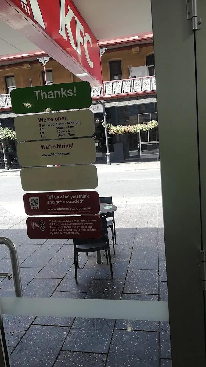 Vibe, KFC Hindley Street