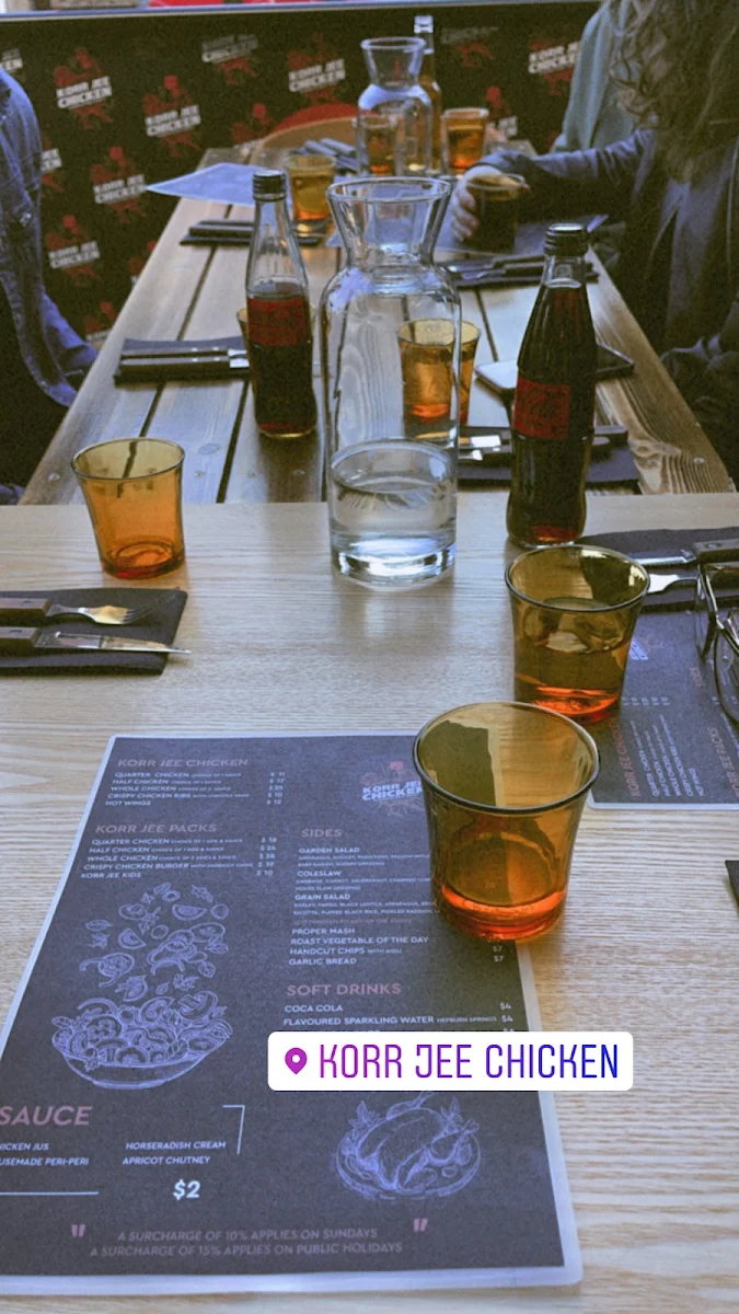 Menu, WILL