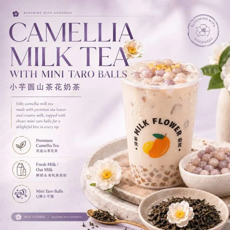 Menu, Milk Flower