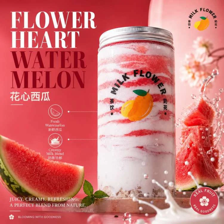 Menu, Milk Flower