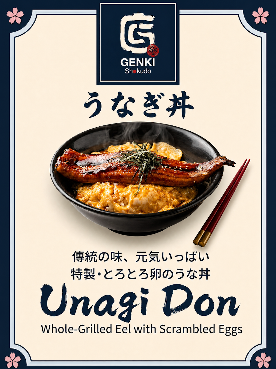 Menu, Genki Shokudo 元気食堂