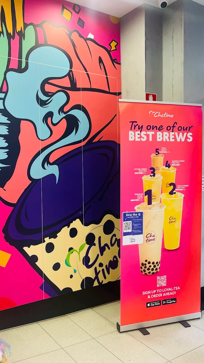 Menu, Chatime Adelaide Chinatown