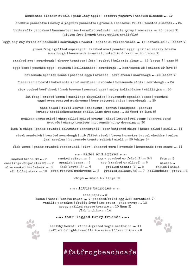 Menu photo 1