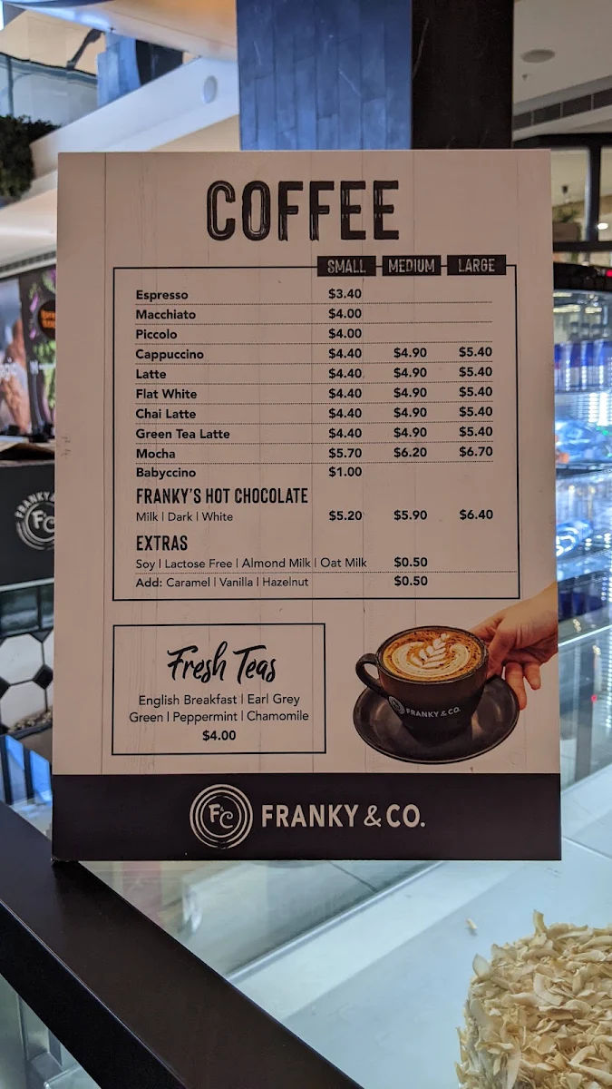 Menu, Franky & Co