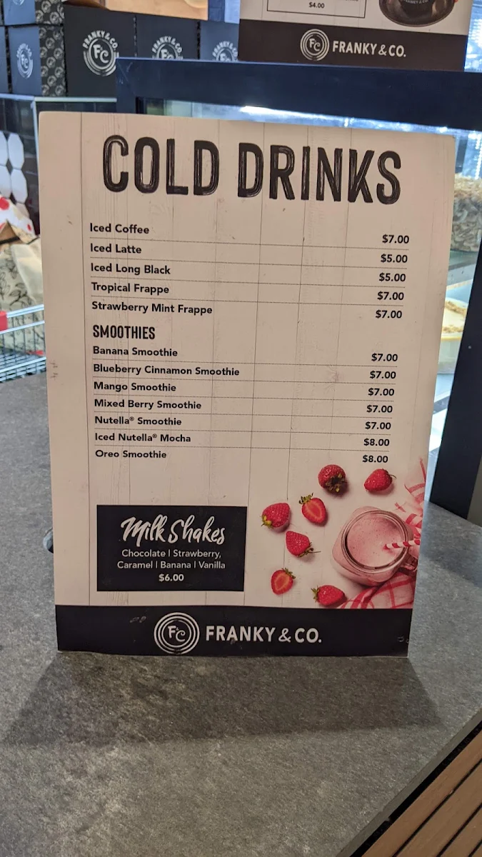 Menu, Franky & Co