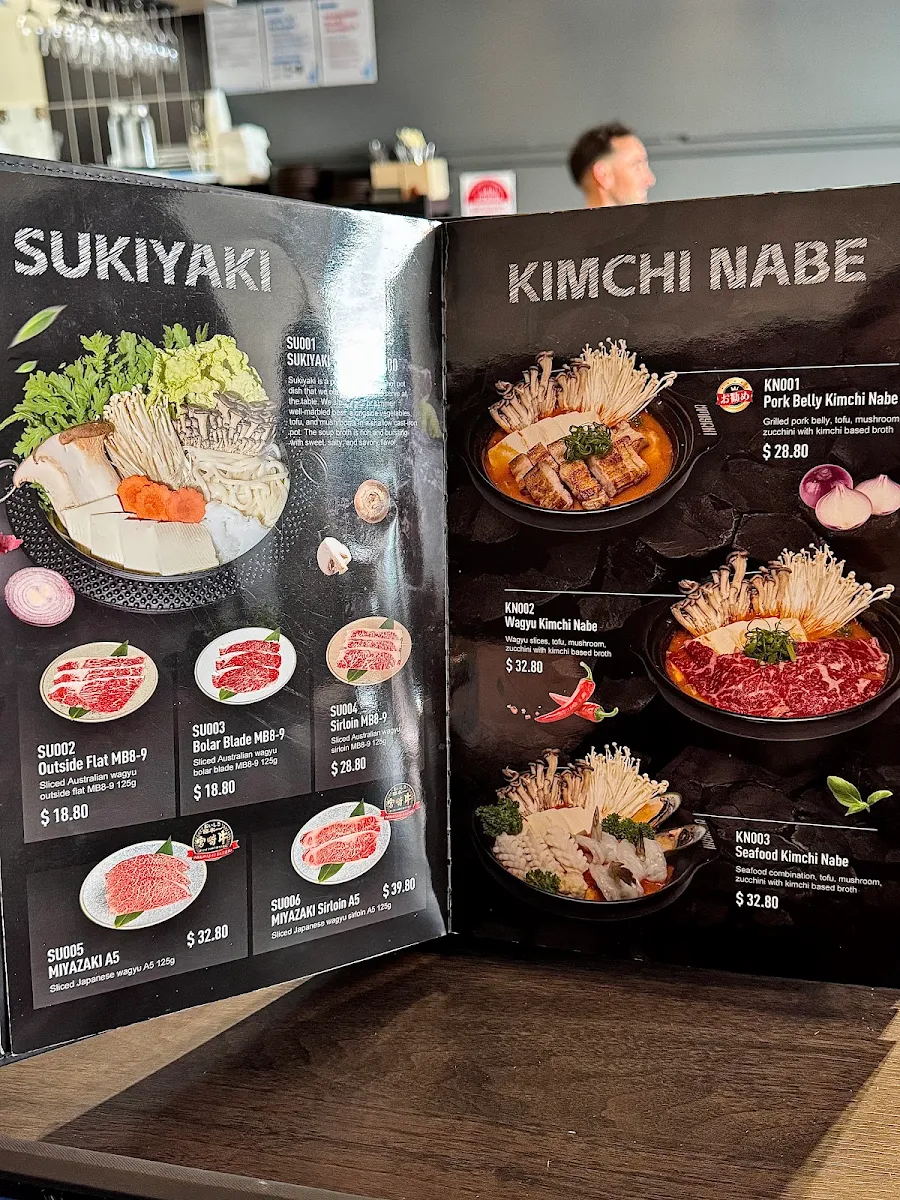 Menu, Umiyaki (Malvern)