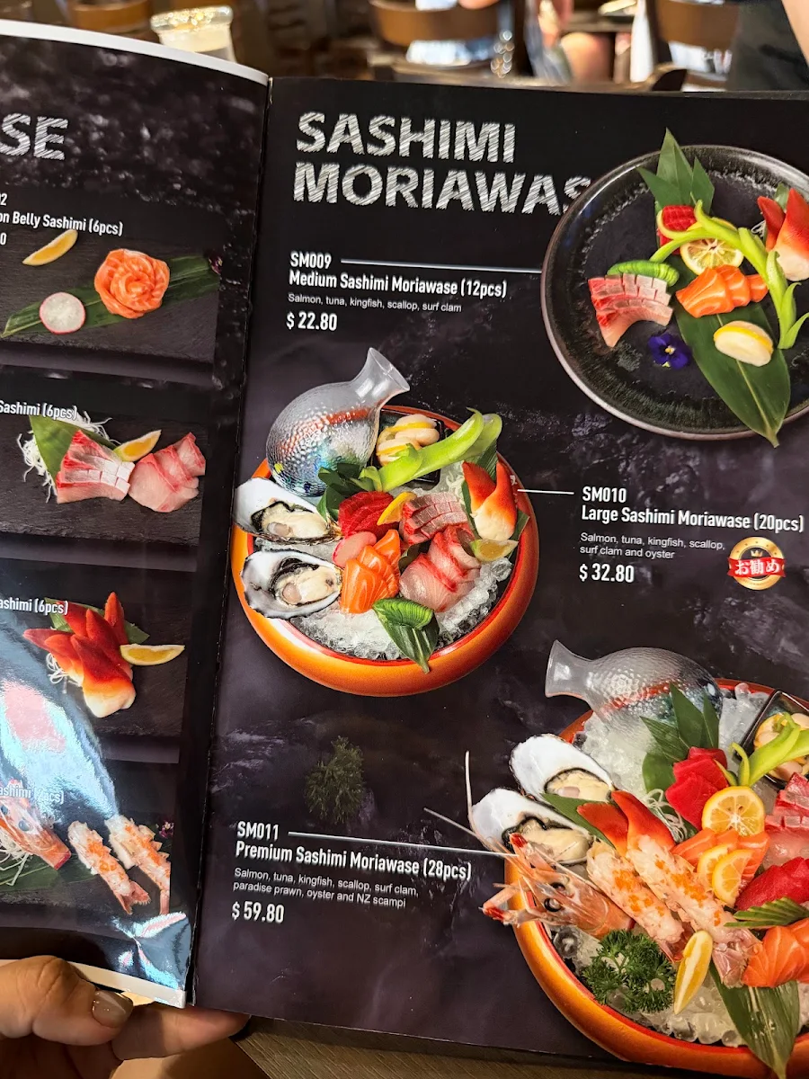 Menu, Umiyaki (Malvern)