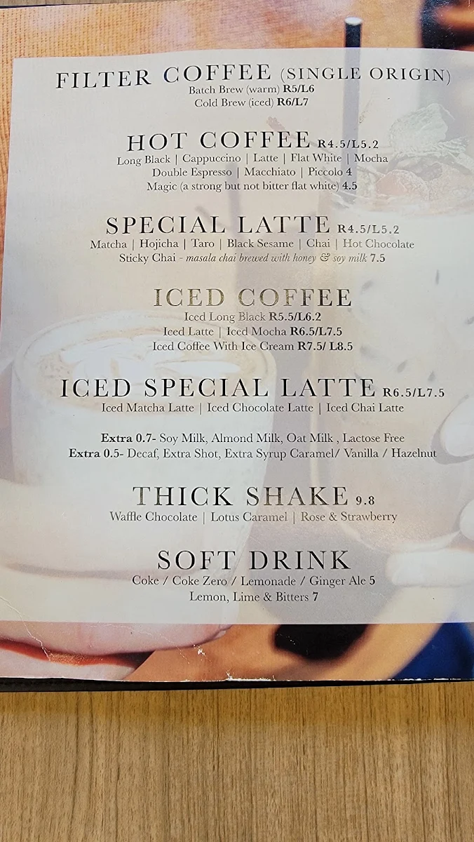 Menu, Auvers Dining Darling Square
