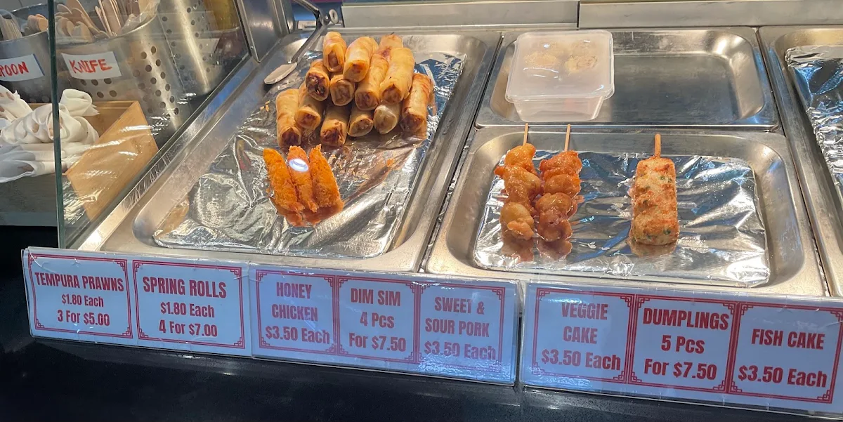Menu, Asian Grace Delights