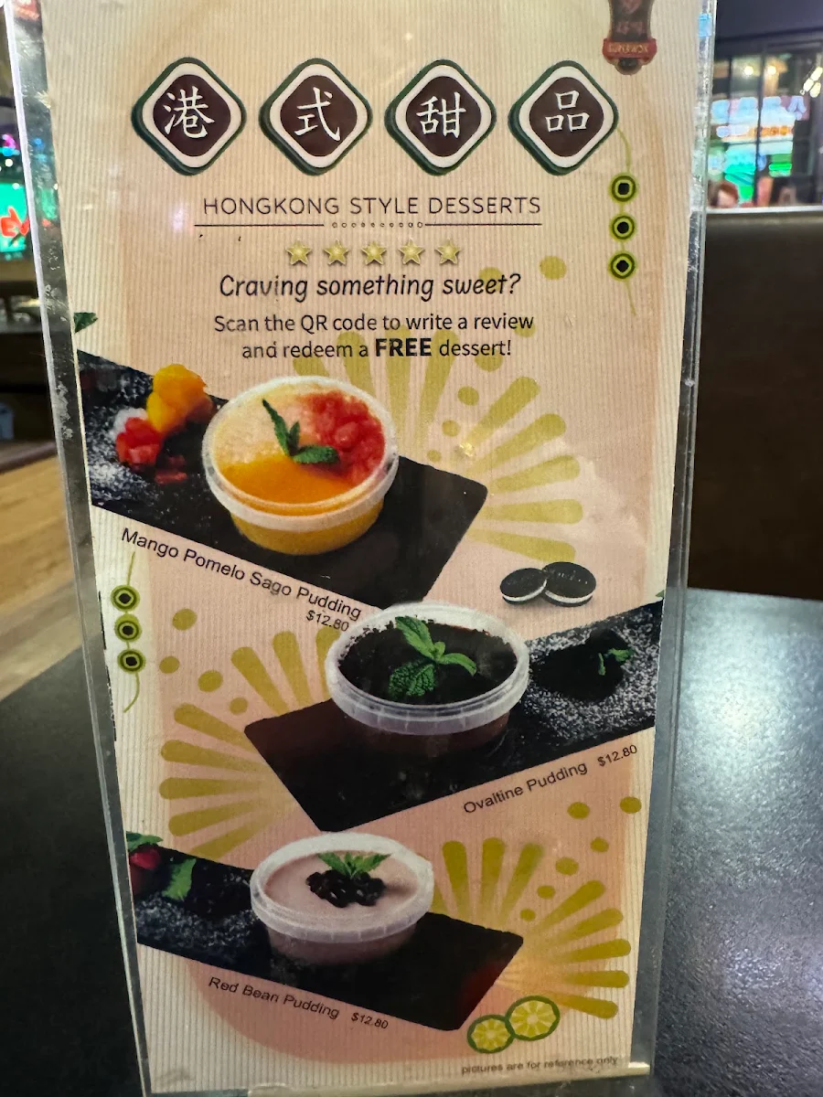 Menu, Superwok