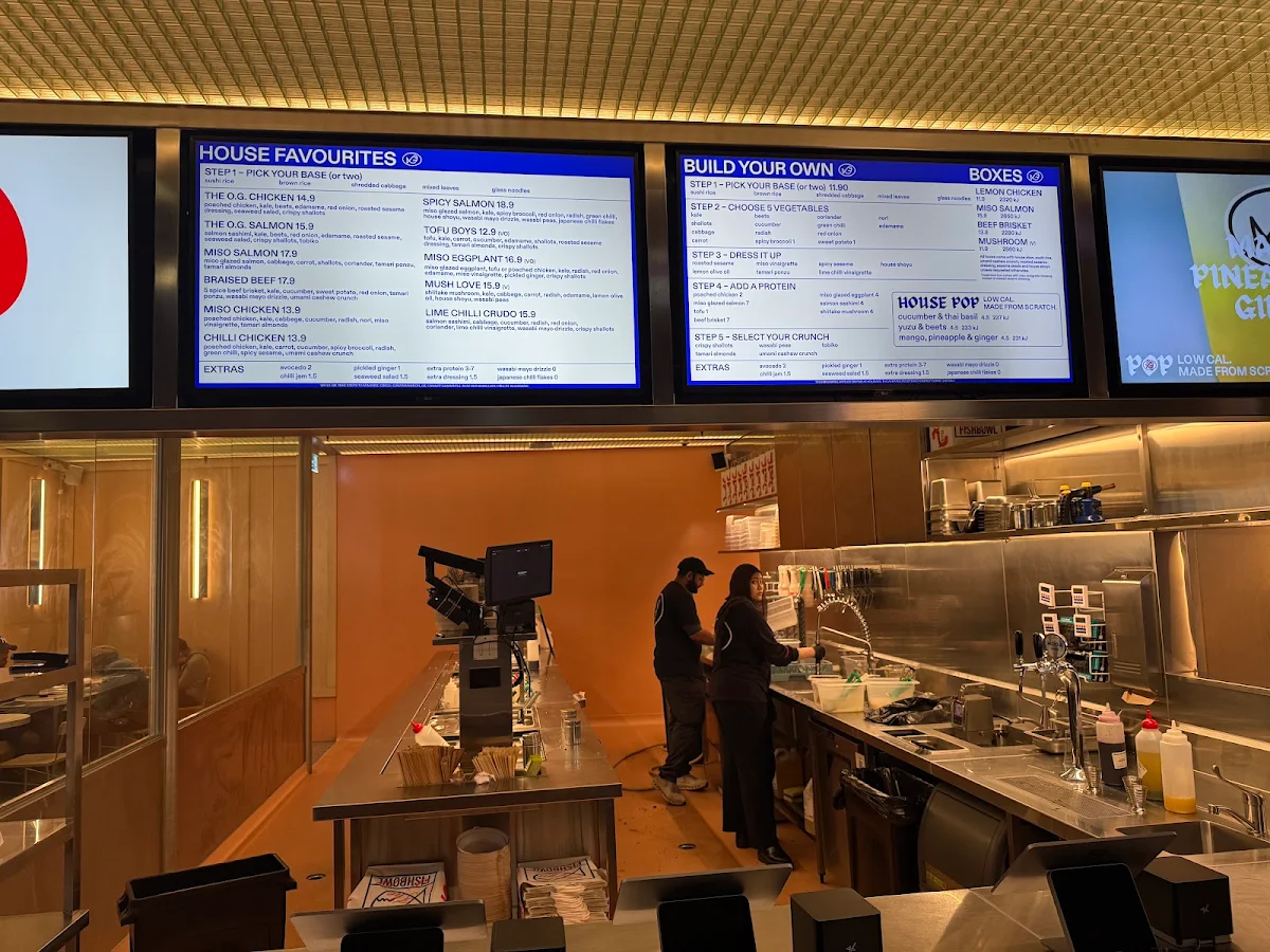 Menu, FISHBOWL - George St