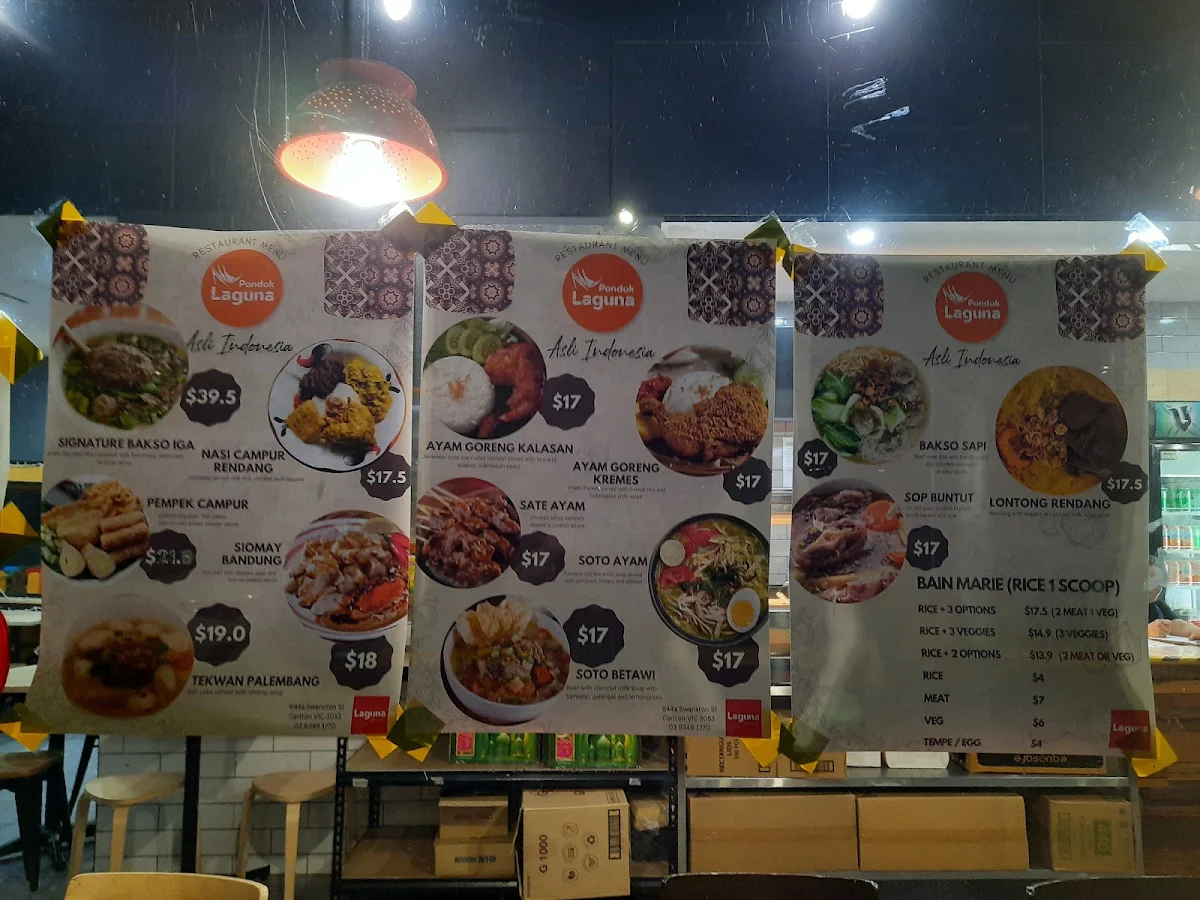 Menu, Nasi Pedas Melbourne (HALAL)