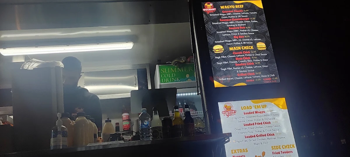 Menu, Gourmet Buns