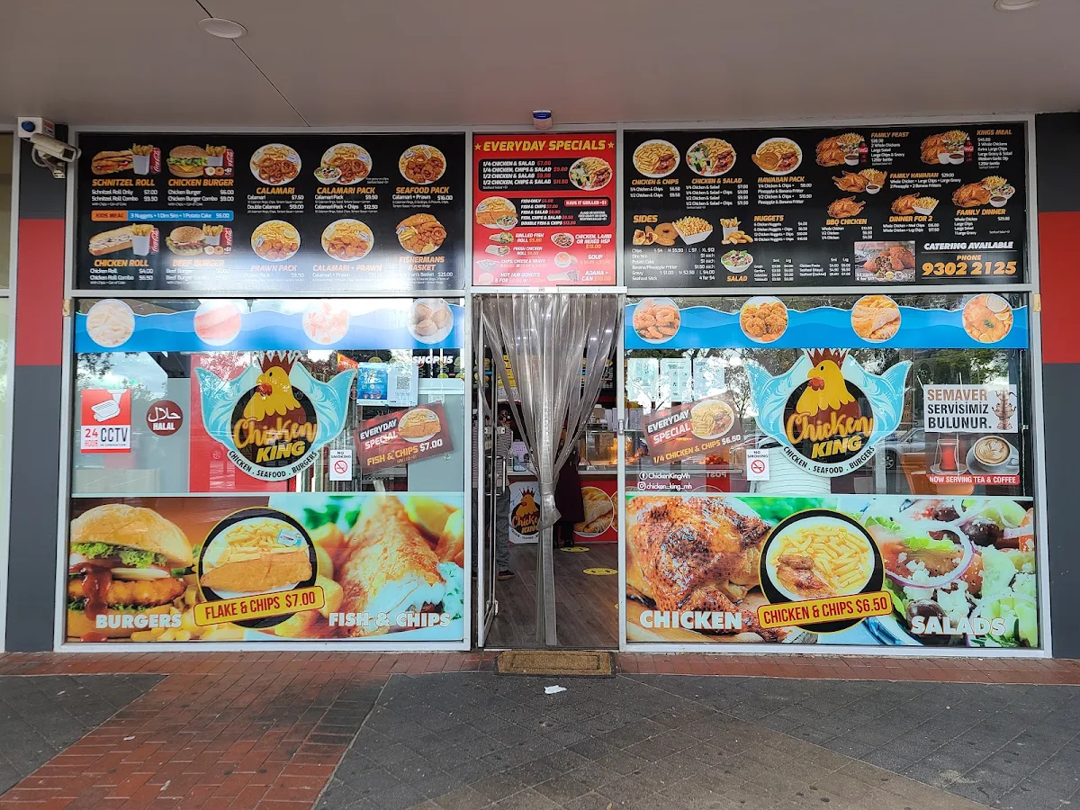 Menu, Chicken King