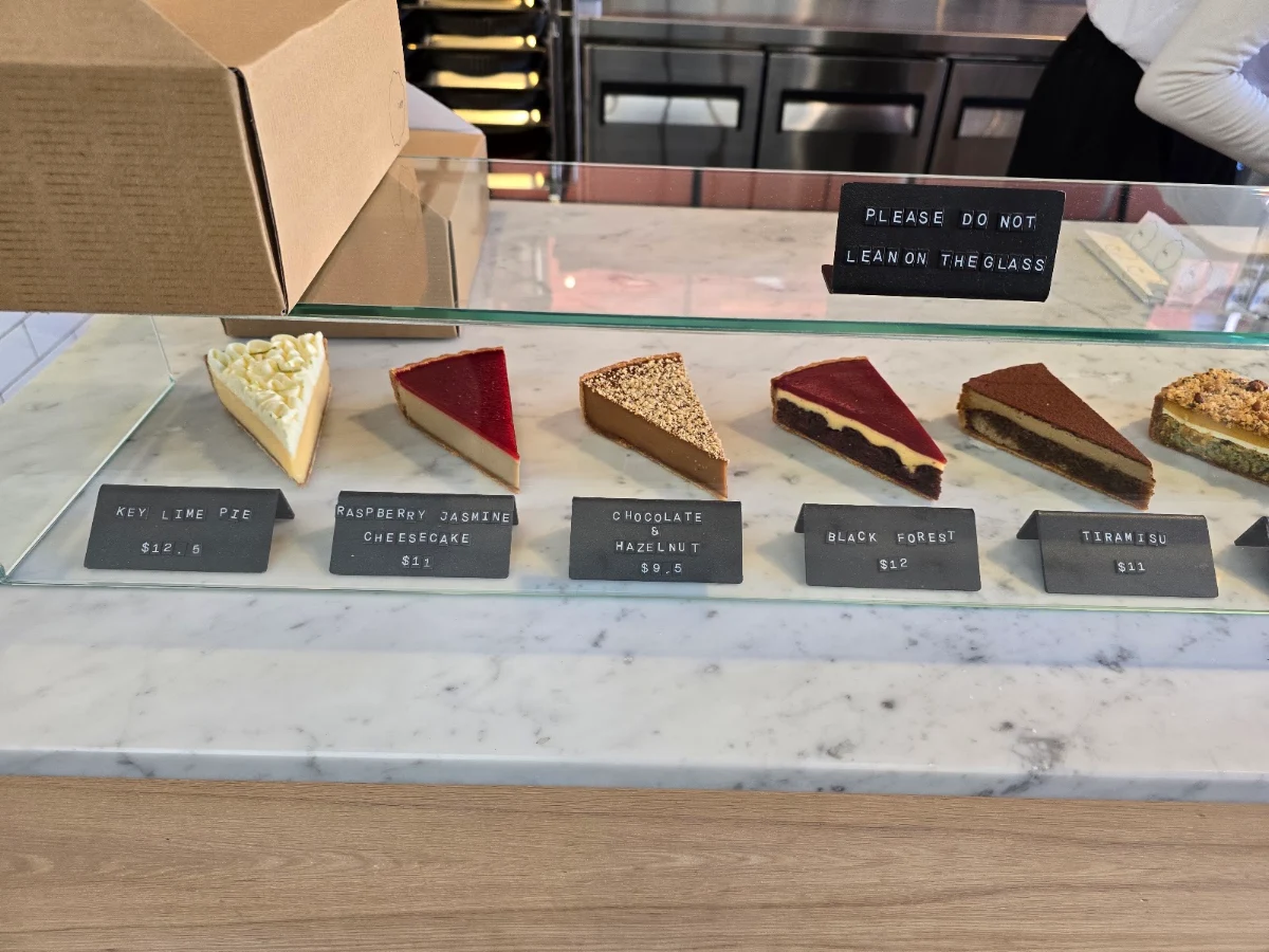 Menu, Tarts Anon