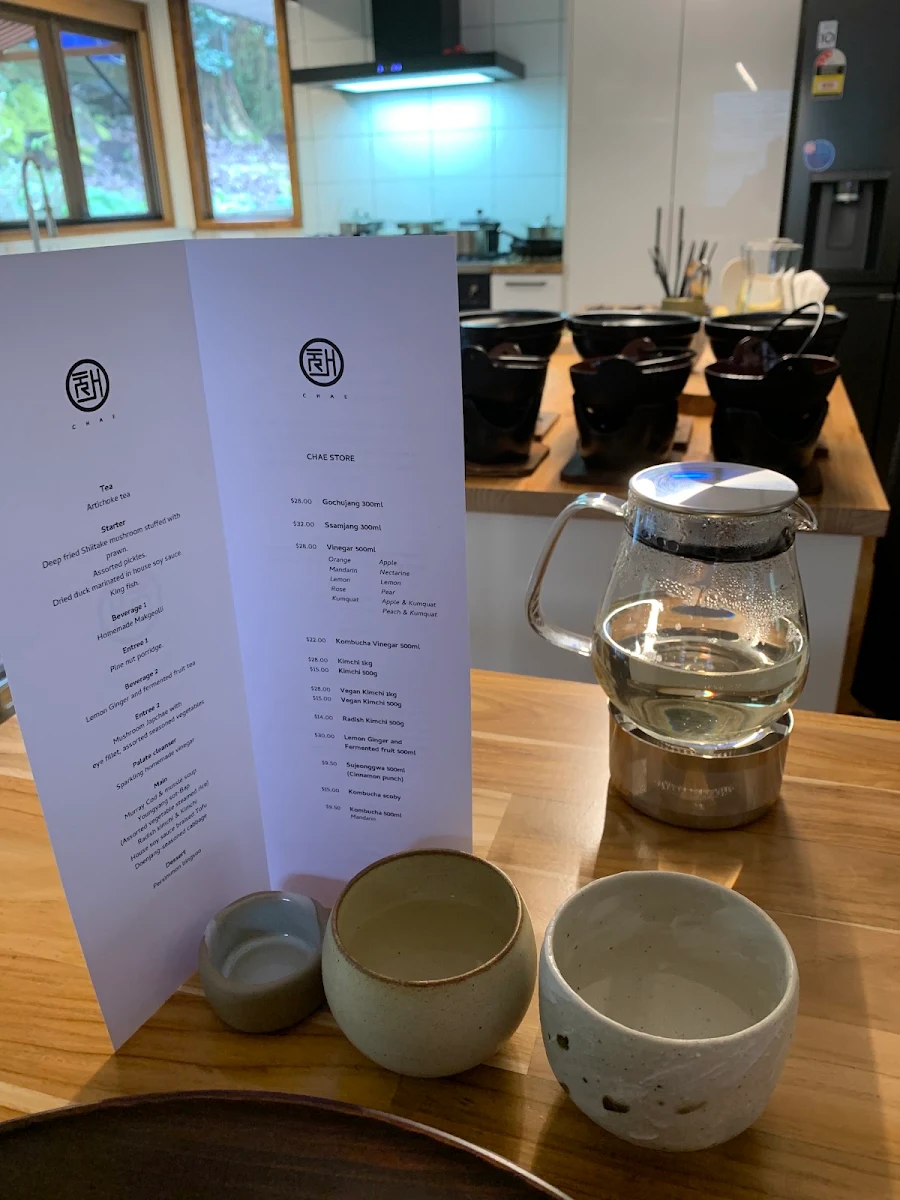 Menu, CHAE