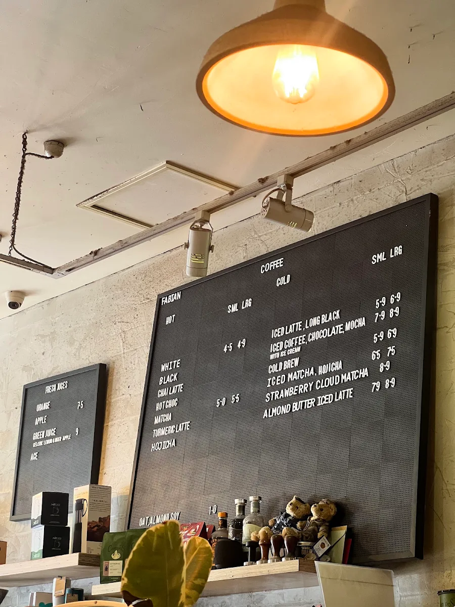 Menu, Fabian