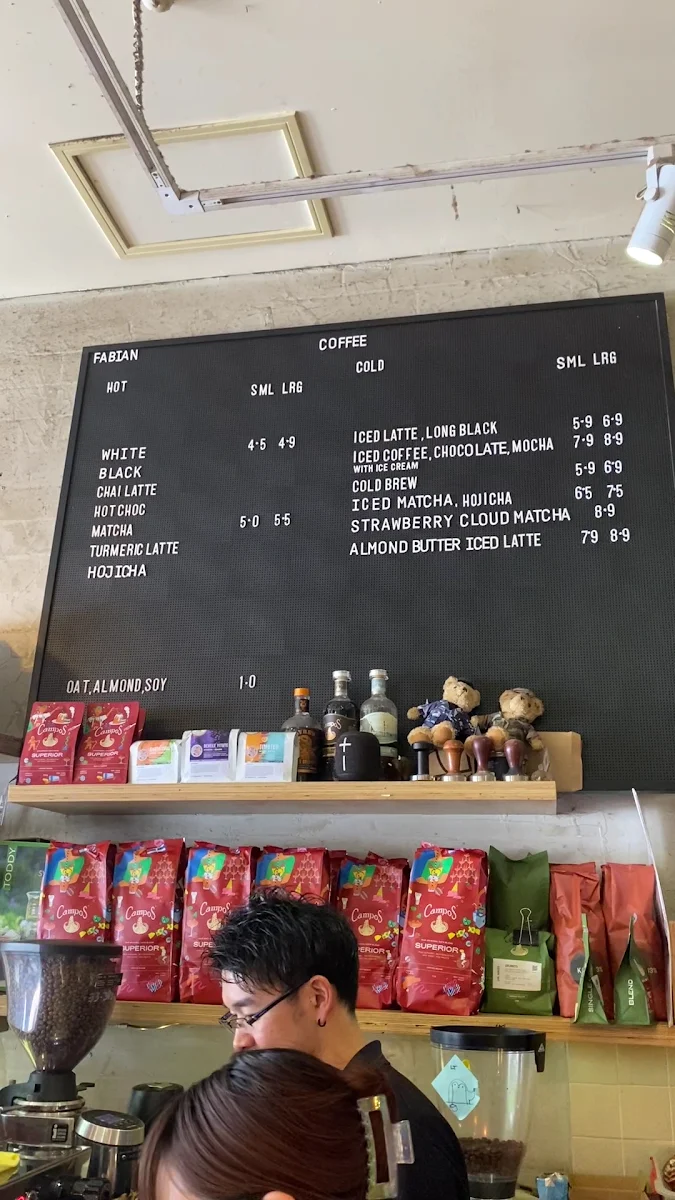 Menu, Fabian