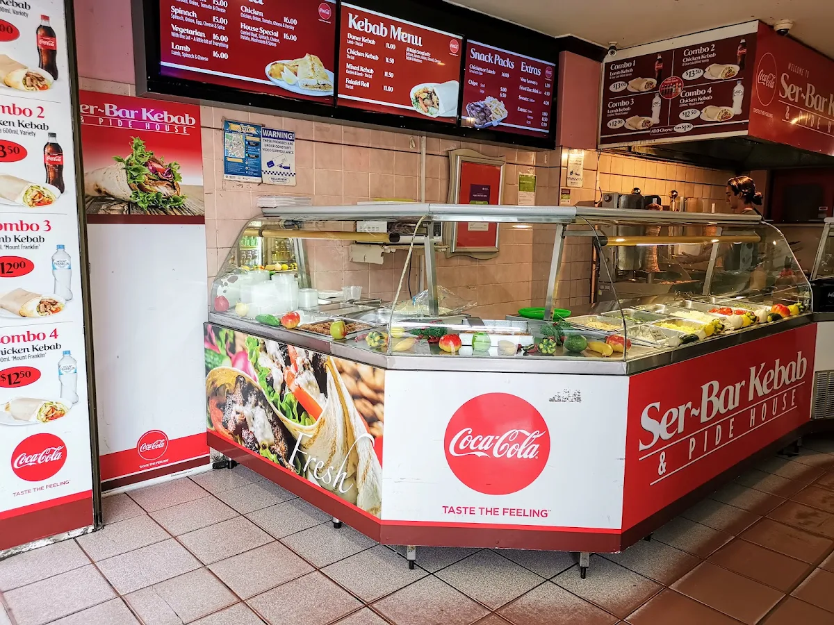 Menu, Ser Bar Kebab & Pide House