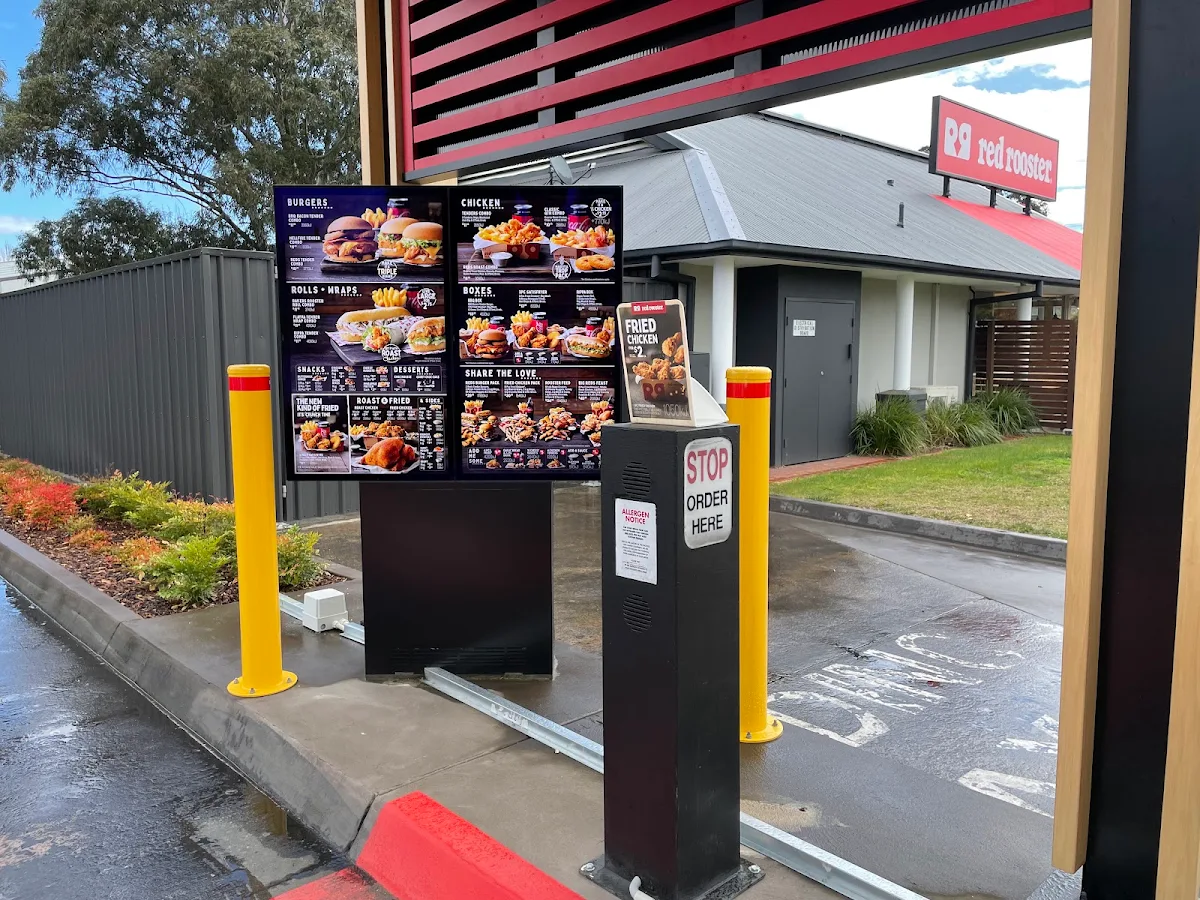 Menu, Red Rooster Frankston North