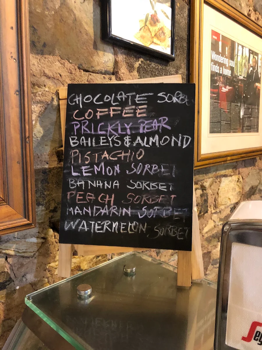 Menu, Ragù & Co - Italian Restaurant in SA