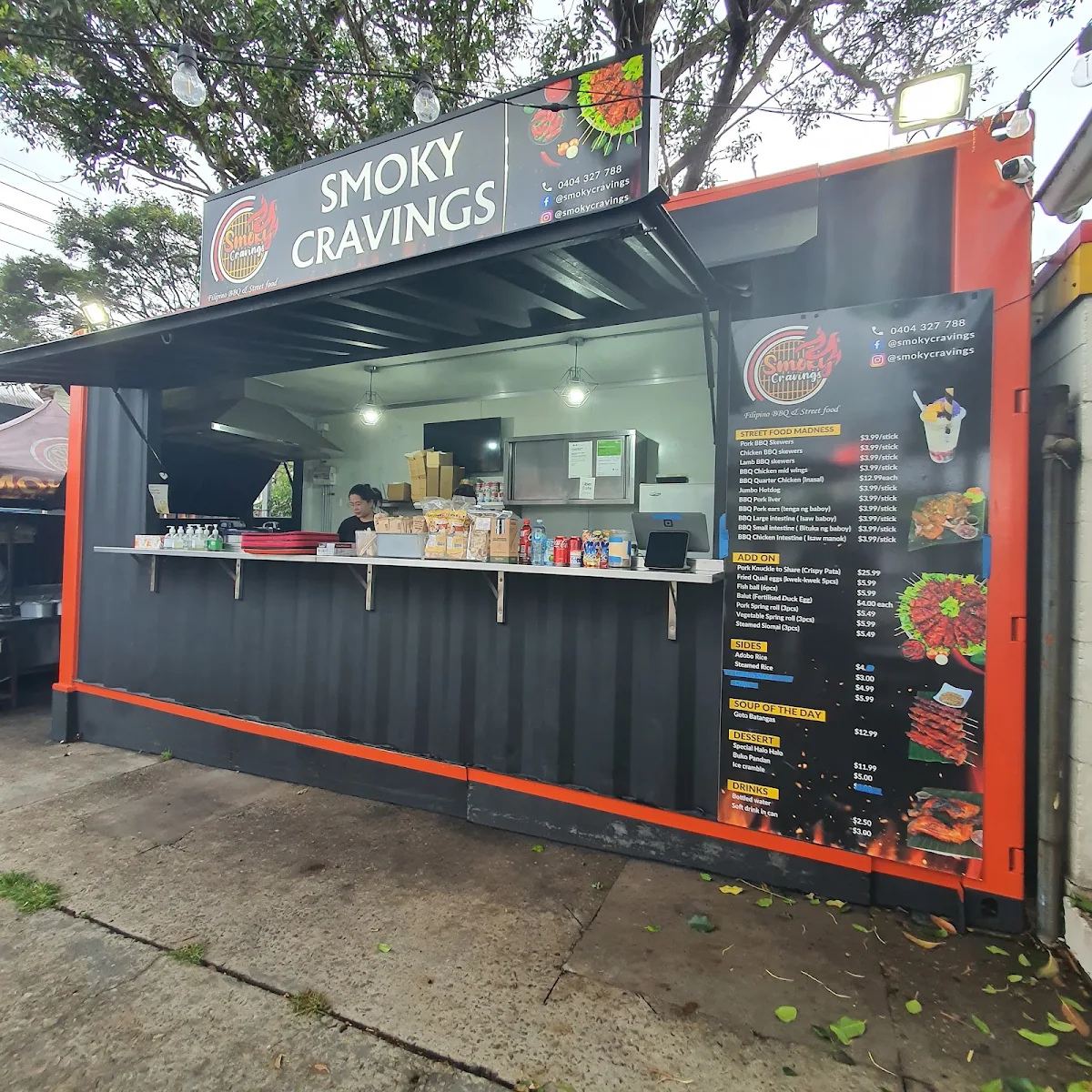 Menu, Smoky Cravings Tempe