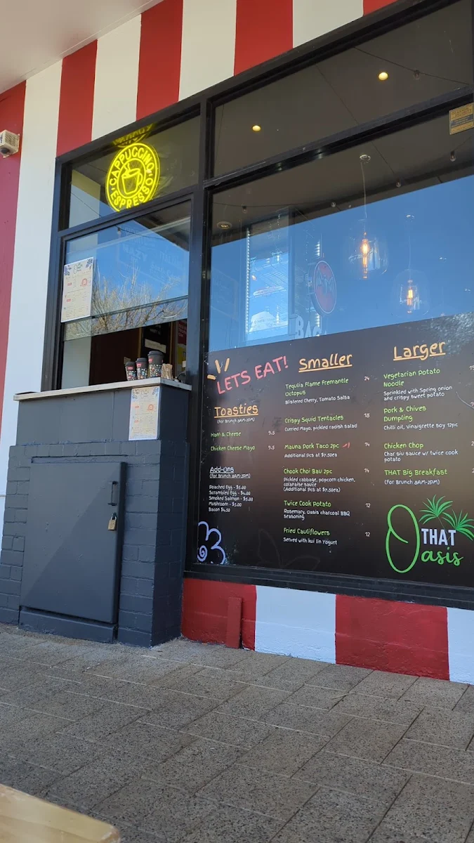 Menu, That Oasis