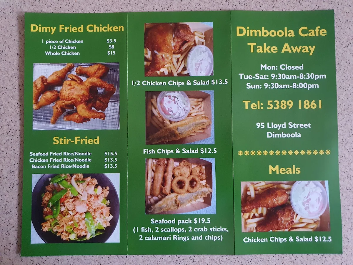 Menu photo 1