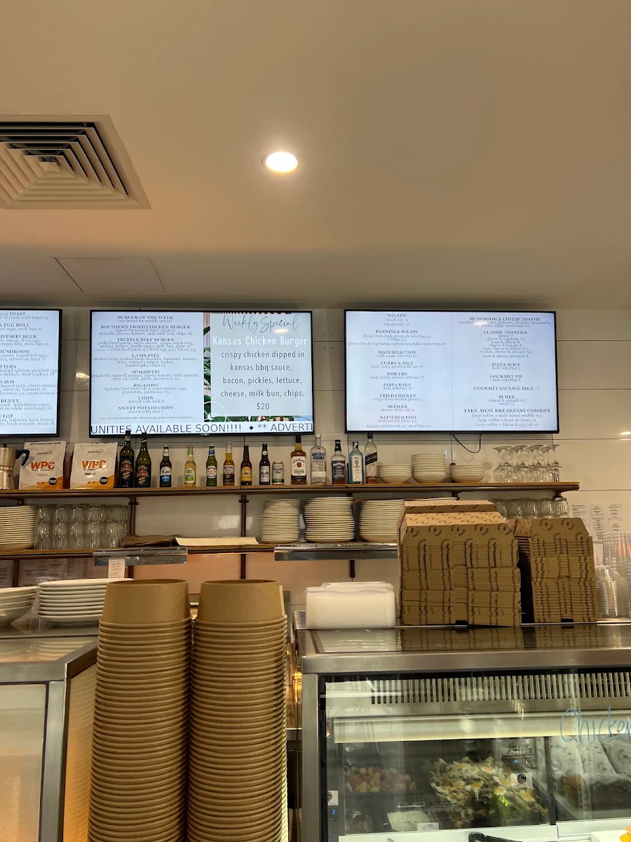 Menu, Industrial Harvest Telopea Place