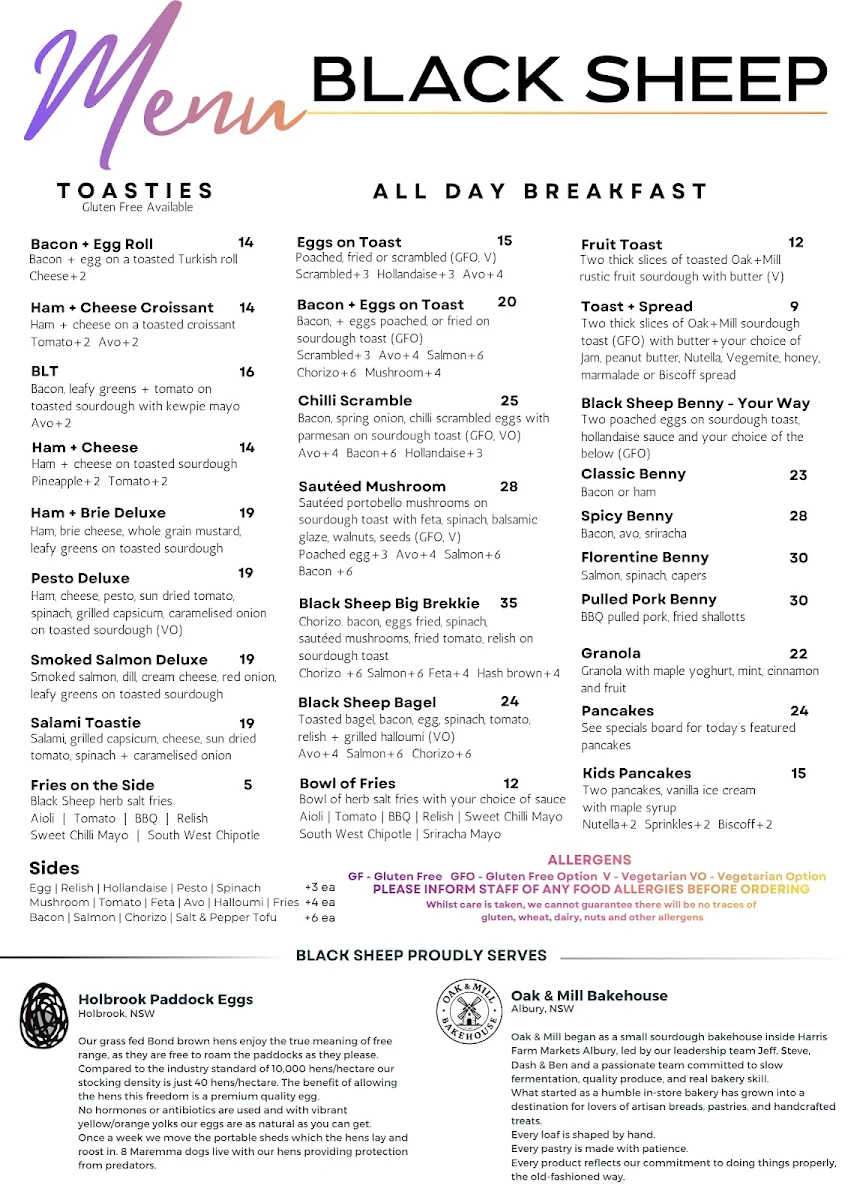 Menu photo 1
