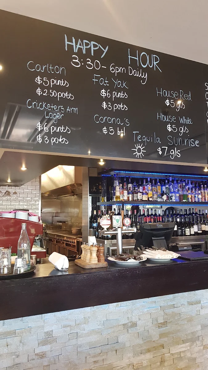 Menu, Squires Loft Nunawading