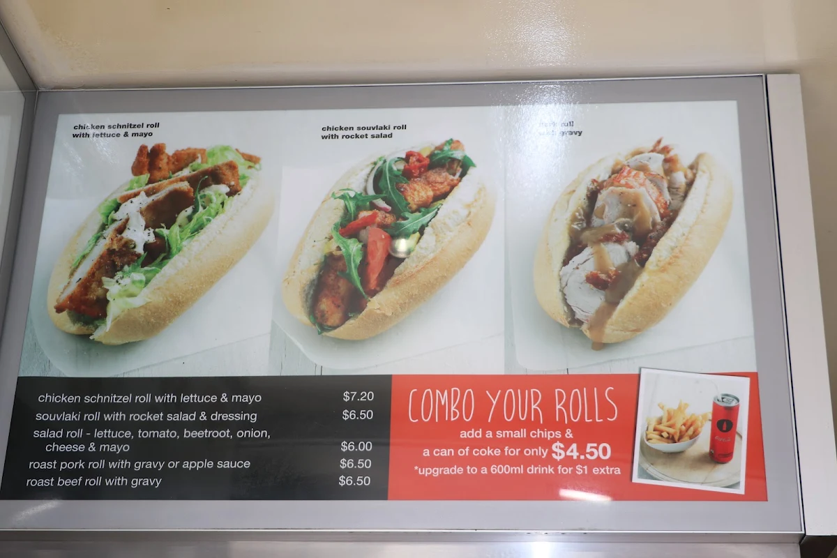 Menu, Mascot Charcoal Chickens