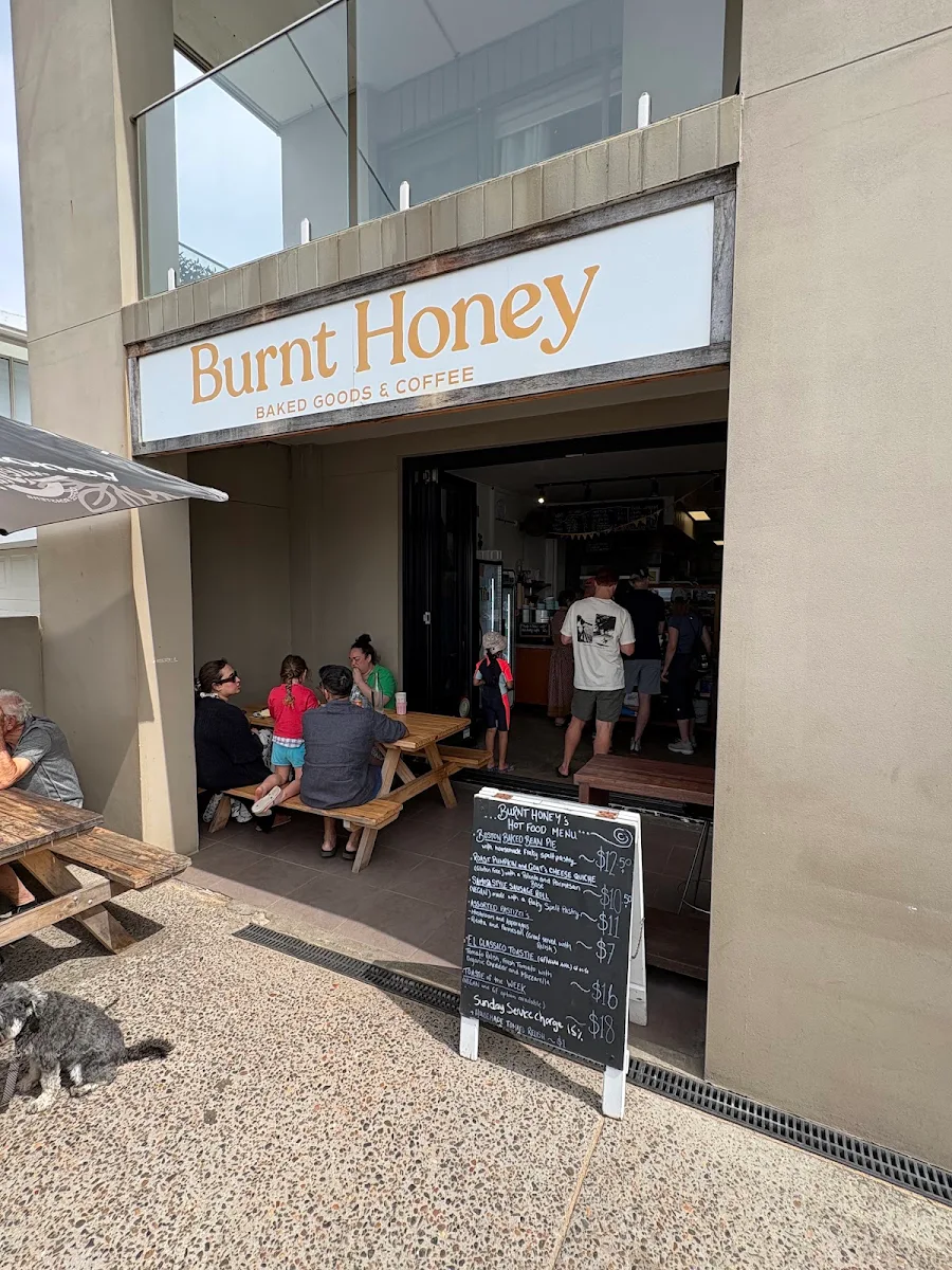 Menu, Burnt Honey Bakery