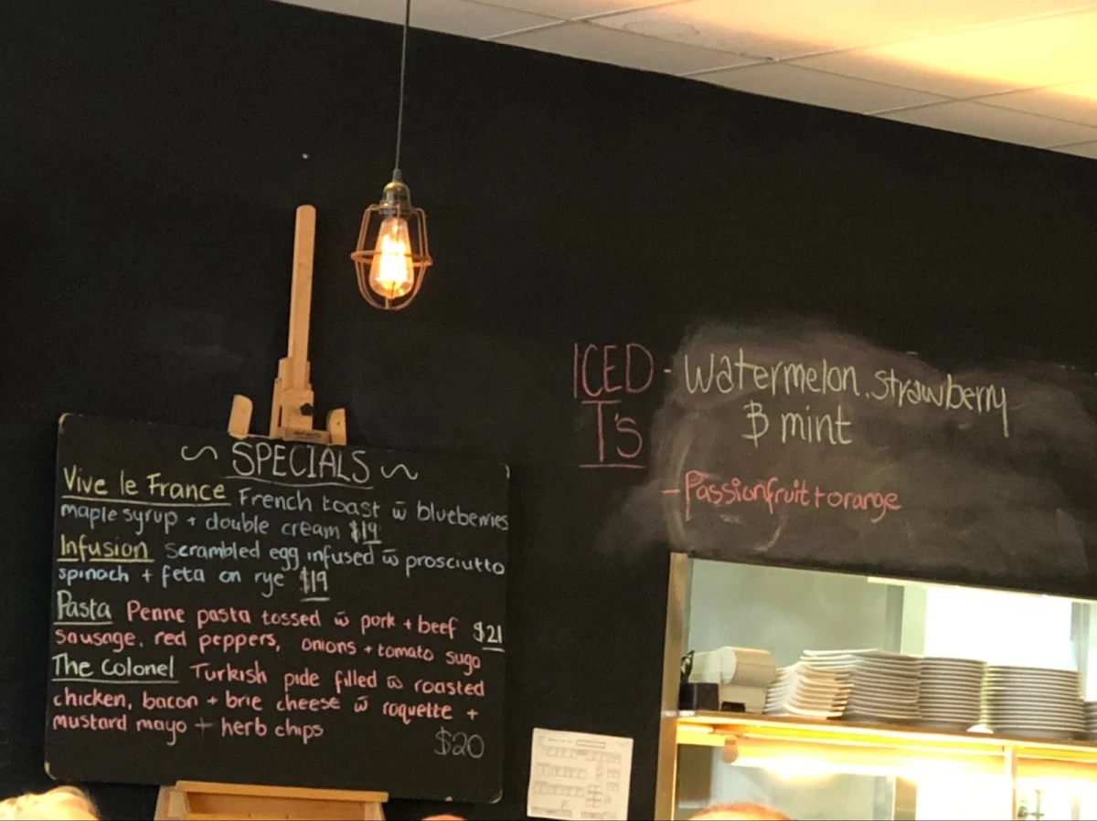 Menu, Chapter Too