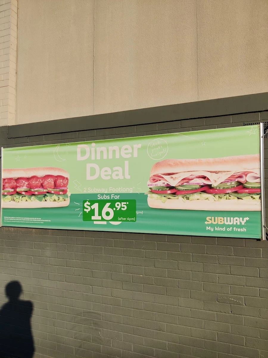 Menu, Subway
