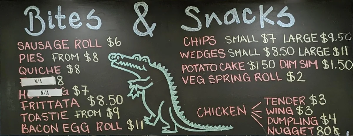 Menu, Lilies Restaurant