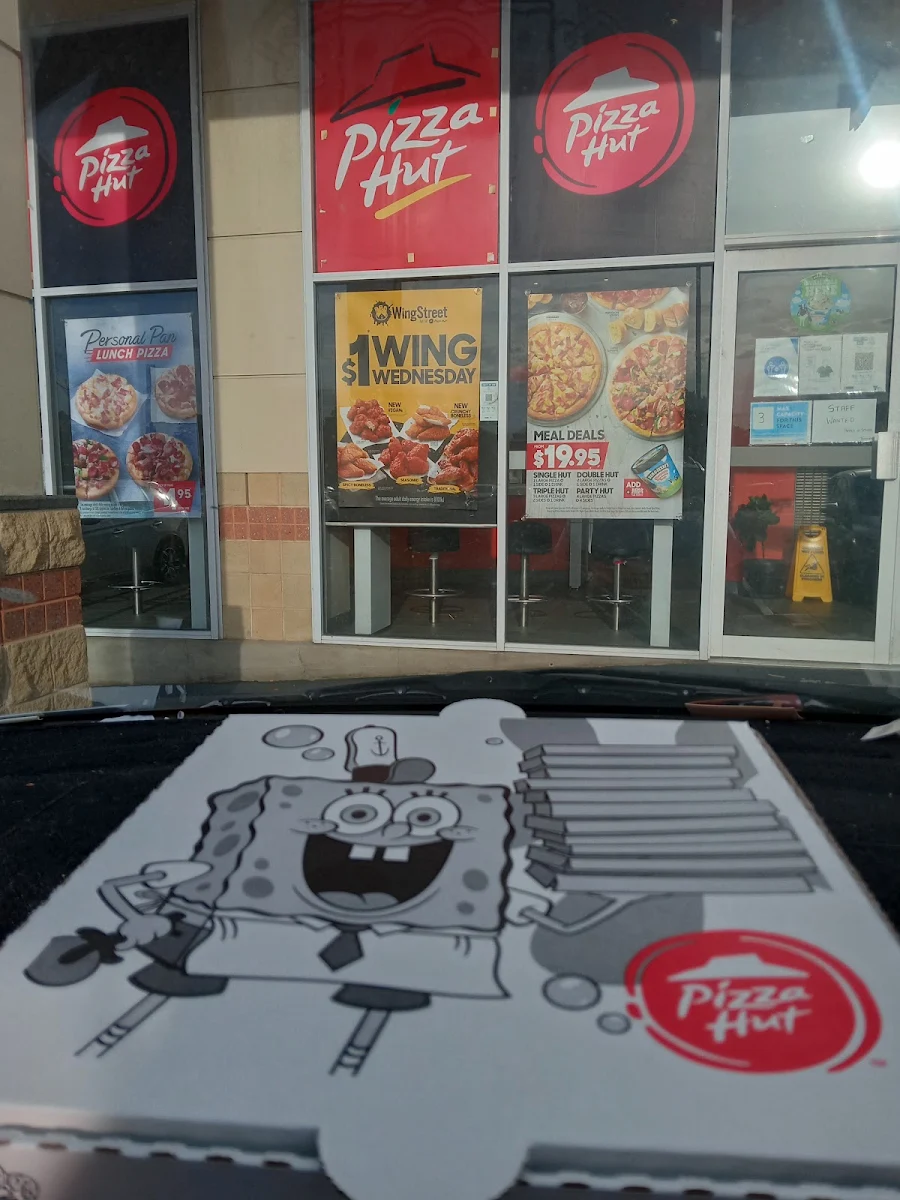 Menu, Pizza Hut