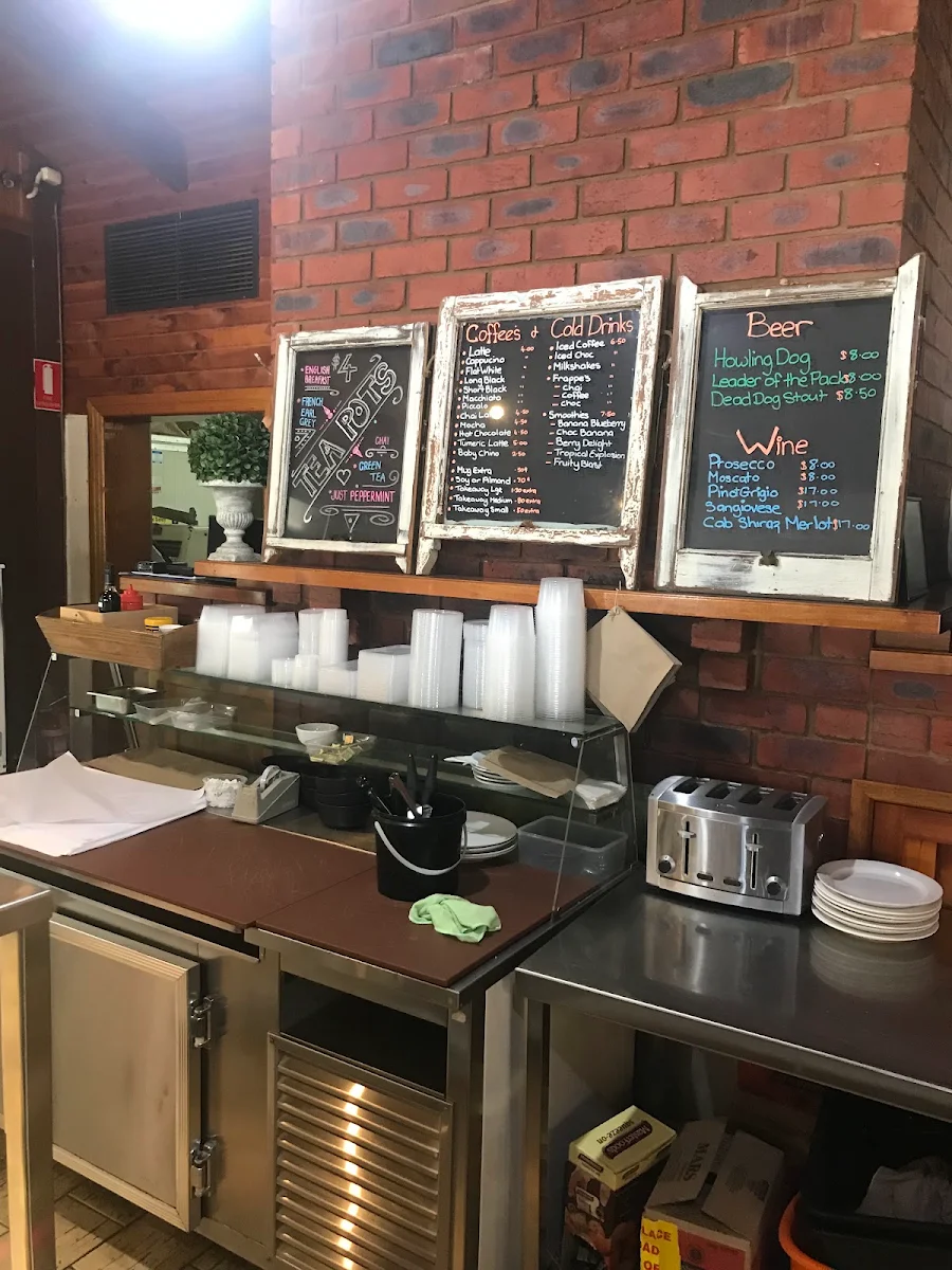 Menu, Milawa Bakery Cafe