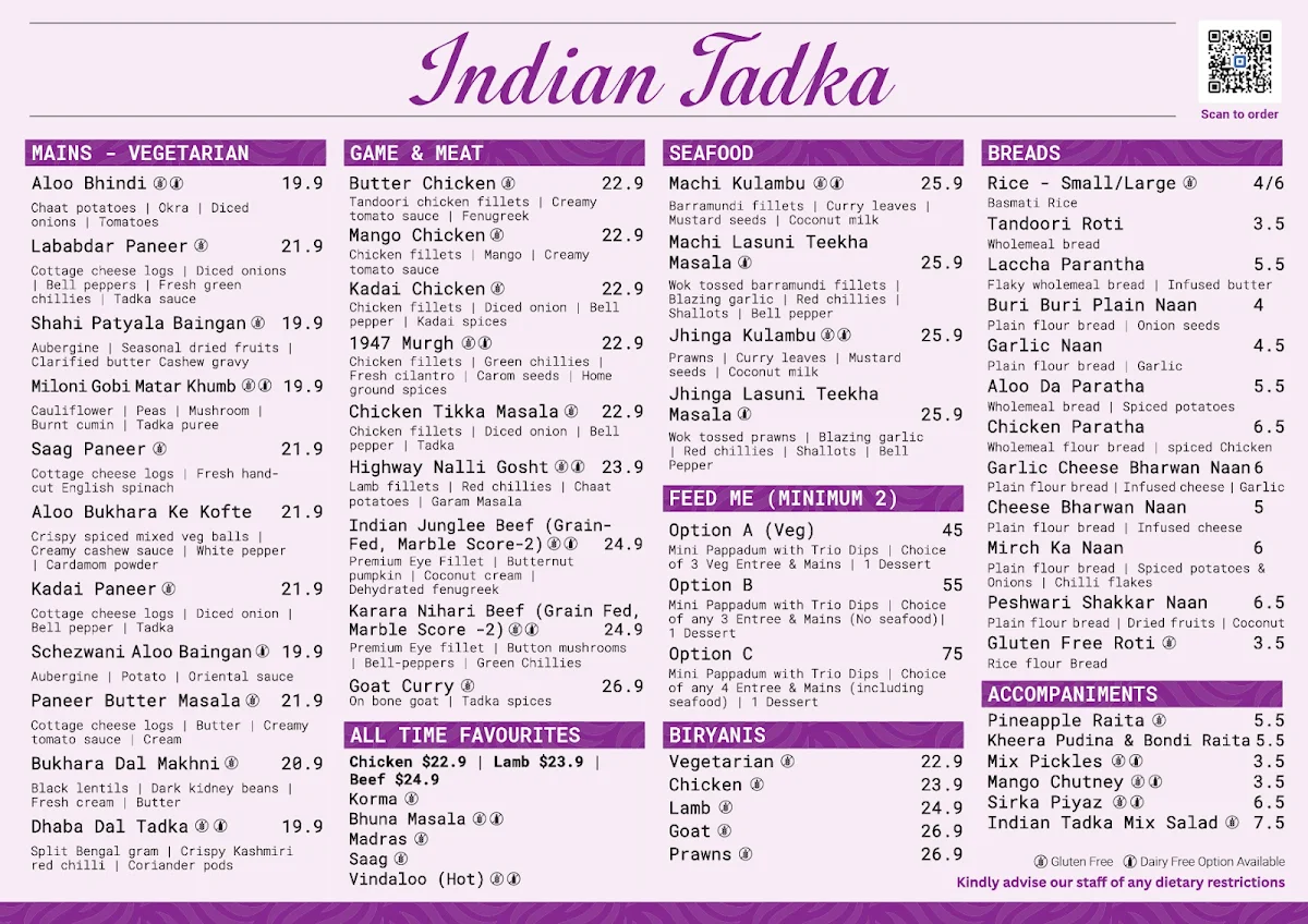 Menu photo 1