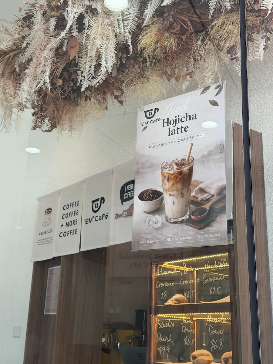 Menu, 12M Cafe