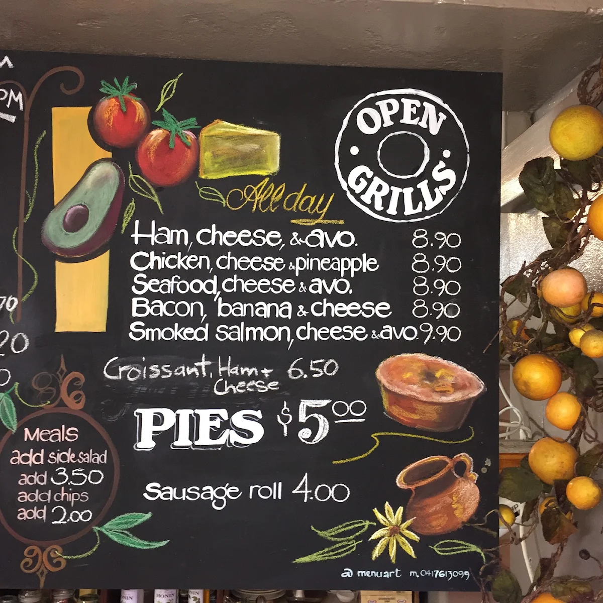 Menu, The Brown Jug Cafe