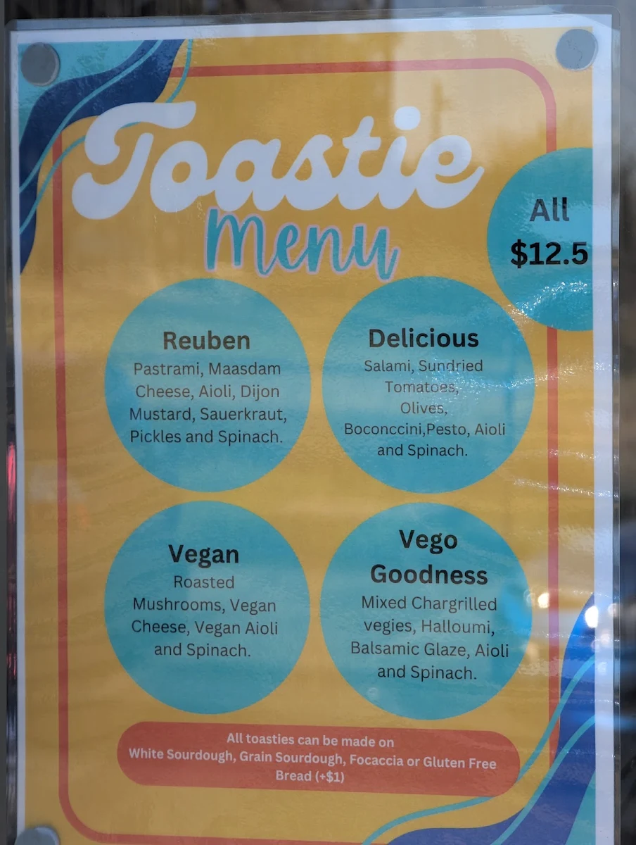 Menu, Briki cafe