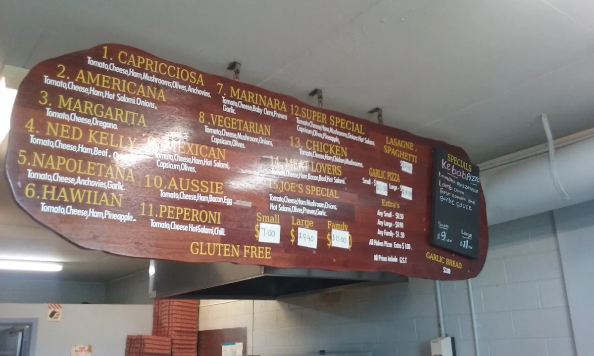 Menu, Wyndham Vale Pizza & Pasta